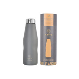 ESTIA ΘΕΡΜΟΣ TRAVEL FLASK SAVE THE AEGEAN 500ml MATTE GREY
