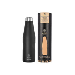 ESTIA ΘΕΡΜΟΣ TRAVEL FLASK SAVE THE AEGEAN 750ml MATTE BLACK